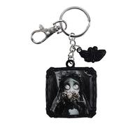 SD Toys Metall-Schlüsselanhänger Blumen der Braut (Corpse Bride) Silber metallic Vintage Größe S