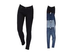 SD014 So Denim Lara Damen Röhrenjeans Black 16(44)/32