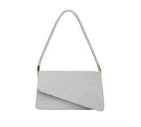 SDFWGG Glitzer Abendtasche Damen Clutch Elegante Abendtasche Kleine Schultertasche Rechteckige Umschlagtasche Ausgehtasche Handtasche Für Party Hochzeit Abend Event
