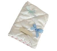 Sdsrul Reisepasshülle Reisebrieftasche Hülle Reisezubehör Kartenhalter Sweet Bows Reisepasshüllen für Kreditkarten, weiß