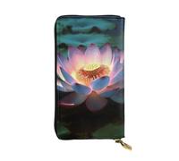 SDTYKHJ Damen Geldbörse Clutch Große Kapazität Lange Geldbörse Blume Leder Damen Karte Handy Halter Reise Geldbörse