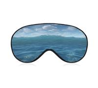 Sea Eye Maske, Side Sleeping Mask Light Blindfold Sleeping Mask Nose Pad and Elastic Band for Children Women and Men