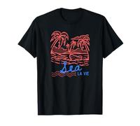 Sea La Vie Tropical Beach - Palme Ocean Summer T-Shirt