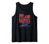 Sea La Vie Tropical Beach - Palme Ocean Summer Tank Top