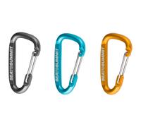 Sea To Summit - Karabinerhaken 3 Stk. - Grey/Blue/Orange