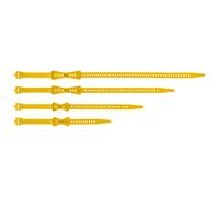 Sea to Summit - Stretch-Loc Mini Strap Set (4 Pieces) - Befestigungsschlaufe sulphur (Sulphur)