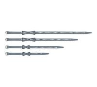 Sea to Summit Stretch-Loc Set 20 mm, 4 Stück, Zubehör, Erwachsene, Unisex, Grau (Grau), Einheitsgröße