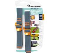 Sea to Summit Tie Down Hook Strap - 2 Stk. 20 mm x 1,0 m gelb uni