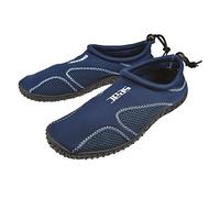 SEAC Unisex Kinder Sand Badeschuhe für Erwachsene und Kinder schnelltrocknend das Schwimmbad den Strand, Weiß Blau, 35 EU