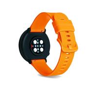 SeaFicco Armband Kompatibel mit Polar Unite/Ignite/Ignite 2 /Ignite 3 /Pacer, Universal 20mm Uhrenarmband Silikon Ersatzband Sport Armbänder Fitness Wechselarmband Zubehör (Bernstein)