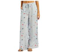 Seafolly - Beach Club Wide Leg Pant - Freizeithose, Gr. S, grau (PowderBlue)