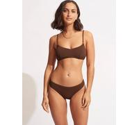 Seafolly Bikini-Hose in Braun - Größe L | Damen Bademode
