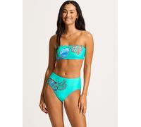 Seafolly Bikini-Hose in Türkis - 64% | Größe L | Damen Bademode