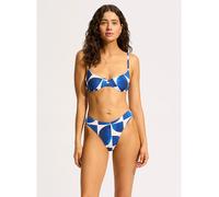 Seafolly Bikini-Oberteil in Blau - Größe XXL | Damen Bademode