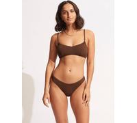 Seafolly Bikini-Oberteil in Braun - Größe XL | Damen Bademode