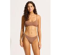 Seafolly Bikini-Oberteil in Hellbraun - Größe 40 | Damen Bademode