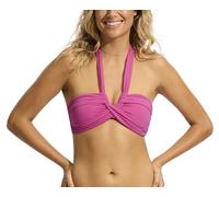 Seafolly Damen Bandeau Neckholder Top Badeanzug Bikini, Eco Collective Hot Pink, 40
