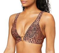 Seafolly Damen Banded Tri Bra Bikini, Bronze, 32