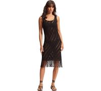 SEAFOLLY Damen Bluse Marrakesh Cover Up (54848-CU) M Black