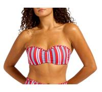 Seafolly Damen Bustier Bandeau, Positano Chili Red, 44