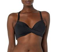 Seafolly Damen Dd Twist Front Bra Bikinioberteil, Schwarz (Black Black), 38 (Herstellergröße: 12)