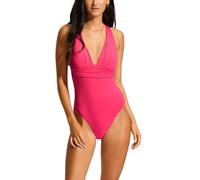 Seafolly - Women's Collective Cross Back One Piece - Badeanzug, Gr. M 12, rosa (Raspberry)