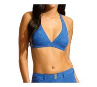Seafolly Damen-Badeanzug-Oberteil, voll verstellbar, fixiertes Dreieck, Oasis Ultramarin, 38
