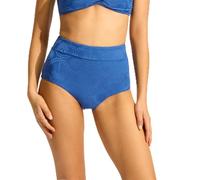 Seafolly Damen High Waisted Full Coverage Low Legline Bottom Swimsuit Bikini-Unterteile, Oasis Ultramarin, 38