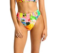 Seafolly Damen Standard Hipster Bikini Bottom Badeanzug mit frecher Abdeckung, Kuba-Türkis, 42