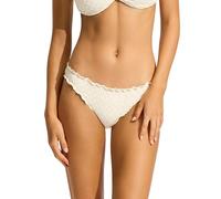 Seafolly Damen Hipster Full Coverage Bottom Swimsuit Bikini-Unterteile, Daydreamer Vanilla, 4