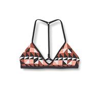 Seafolly Damen JaggedGeo Action Back Tri Bikinioberteil, Braun (Burntamber), 40 (Herstellergröße: 14)