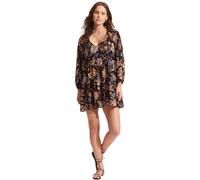 SEAFOLLY Damen Kleid Silk Road Tier Dress (54934-DR) M Black