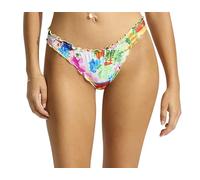 Seafolly Damen Mini Hipster Lettuce Edge Bottom Swimsuit Bikini-Unterteile, Ciao Bella Weiß, 36
