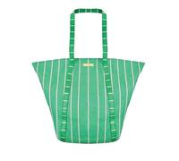 Seafolly Damen Standard Mosaik Stripe Tote Bag Vivid Green