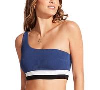 Seafolly Damen Standard One Shoulder Bikini Top Badeanzug, Scheibe der Spleiße Ultramarin, 42