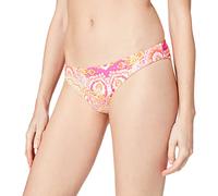 Seafolly Damen Summer Chintz Hipster Bikinihose, per Pack Mehrfarbig (Chaloupe Cantaloupe), 38 (Herstellergröße: 12)