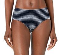 Seafolly Damen Wide Side Retro Badehose, True Navy, 38
