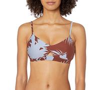 Seafolly Damen Wild Tropics Hybrid Bralette Bikinioberteil, Braun (Amber Amber), 36 (Herstellergröße: 10)