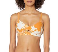 Seafolly Damen Wild Tropics Hybrid Bralette Bikinioberteil, Gold (Saffron Saffron), 32 (Herstellergröße: 6)
