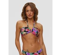 Seafolly Halter Bandeau Bikini-top Für Damen 33816279-black Schwarz;Print;Mehrfarbig S