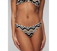 Seafolly Hipster Pant Bikini-slip Für Damen 40054099-black Beige;Print;Schwarz L