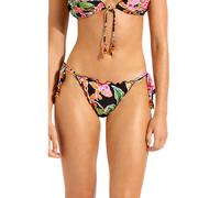 Seafolly Hothouse Flowers Brazillian Loope Damen Bikinihose (Schwarz 40 Größe)