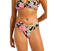 Seafolly Hothouse Flowers Damen Bikinihose (Schwarz 38)