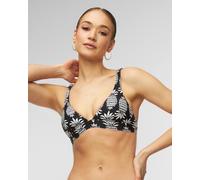 Seafolly Longline Tri Bikini-top 31404810-black Print;Schwarz L