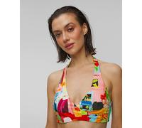 Seafolly Multi Fit Wrap Front Halter Bra Bikini-top Für Damen 31495mf231-multi Mehrfarbig;Print L