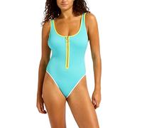 Seafolly Retro-Tanktop für Damen, Einteiler, Beach Bound Atoll, 2