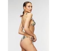 Seafolly Slide Tri Bikini-top 31428914-wild-lime Print;Gelb L