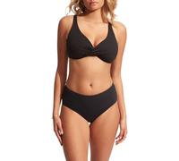 Seafolly Wide Side Retro Damen (Schwarz 36 Größe) Bikinis