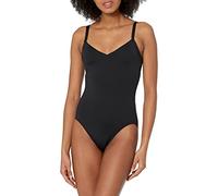 Seafolly Women's Standard Sweetheart Neckline One Piece Swimsuit, Eco Collective Black, 8