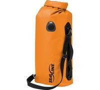 SealLine Discovery Deck Bag - extrem robuster wasserdichter Packsack - 10 l orange
